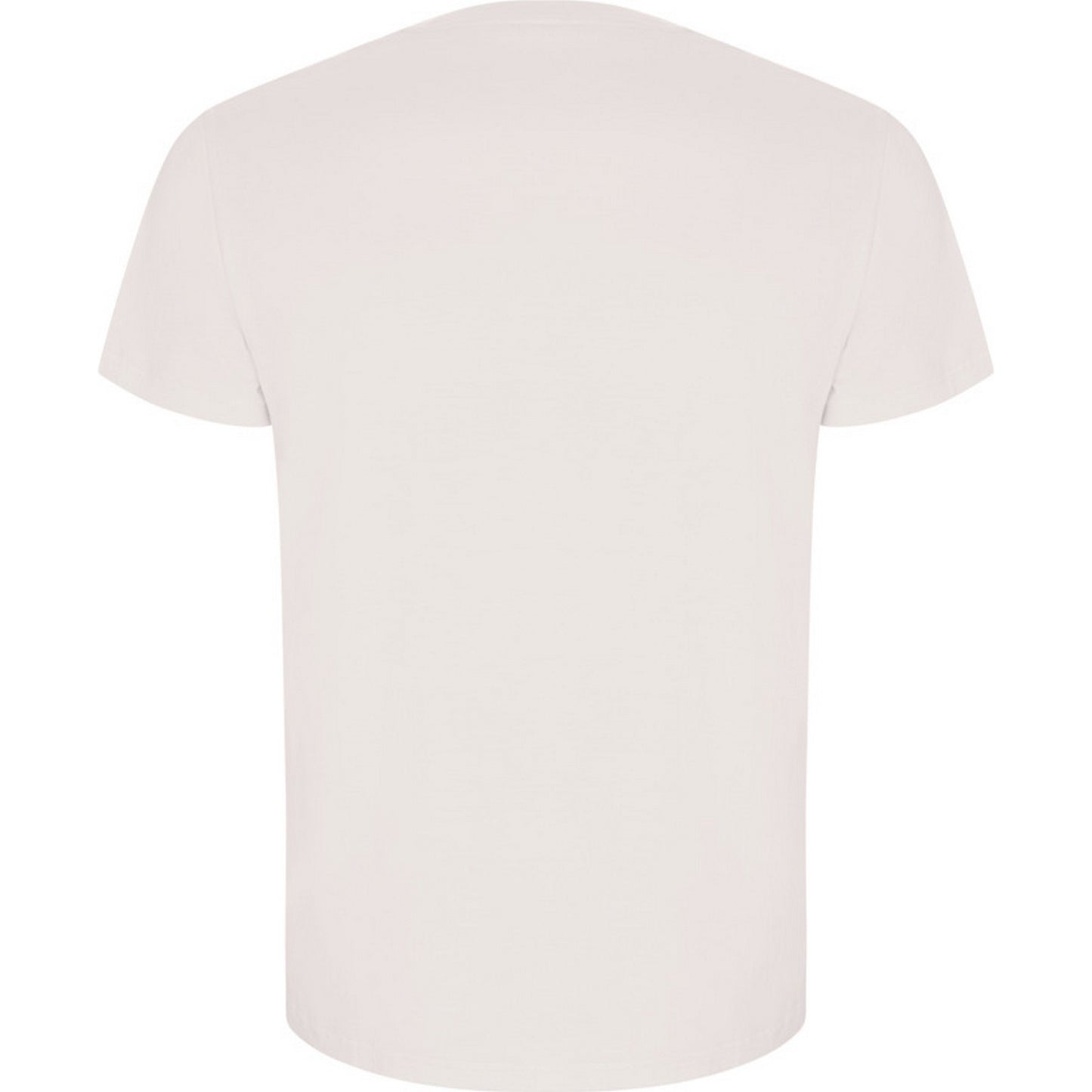 Vintage White - Back - Roly Mens Golden Plain Short-Sleeved T-Shirt