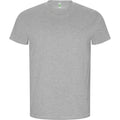 Grey Marl - Front - Roly Mens Golden Plain Short-Sleeved T-Shirt