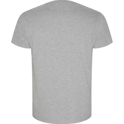 Grey Marl - Back - Roly Mens Golden Plain Short-Sleeved T-Shirt
