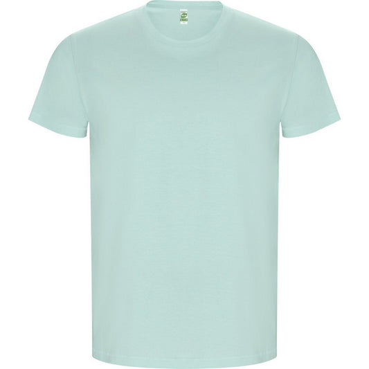 Mint - Front - Roly Mens Golden Plain Short-Sleeved T-Shirt
