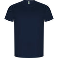 Navy Blue - Front - Roly Mens Golden Plain Short-Sleeved T-Shirt