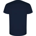 Navy Blue - Back - Roly Mens Golden Plain Short-Sleeved T-Shirt