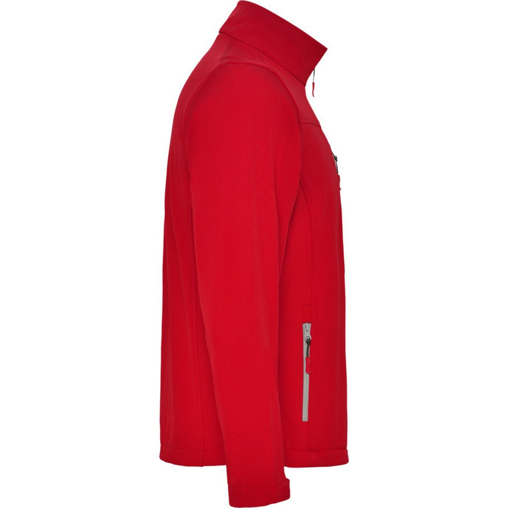 Red - Side - Roly Mens Antartida Soft Shell Jacket