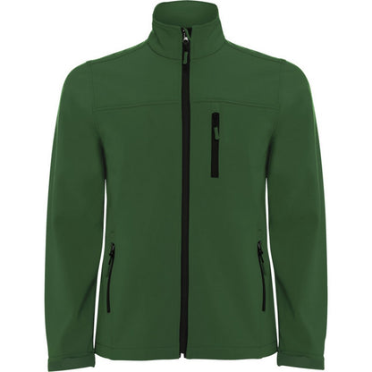 Bottle Green - Front - Roly Mens Antartida Soft Shell Jacket