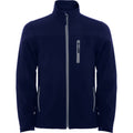 Navy Blue - Front - Roly Mens Antartida Soft Shell Jacket