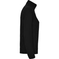 Solid Black - Side - Roly Womens-Ladies Himalaya Quarter Zip Fleece Jacket
