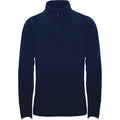 Navy Blue - Front - Roly Womens-Ladies Himalaya Quarter Zip Fleece Jacket