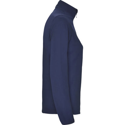 Navy Blue - Side - Roly Womens-Ladies Himalaya Quarter Zip Fleece Jacket