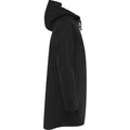 Solid Black - Side - Roly Mens Sitka Waterproof Raincoat