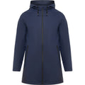 Navy Blue - Front - Roly Mens Sitka Waterproof Raincoat