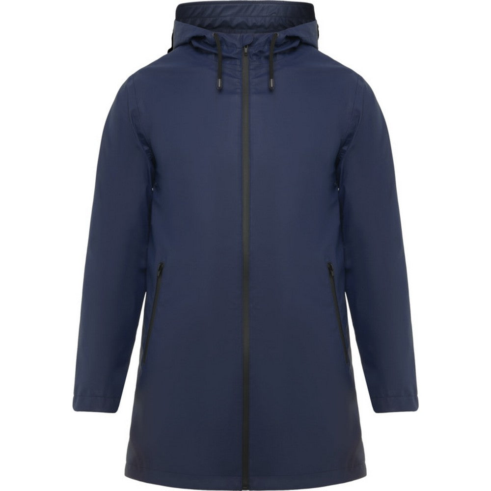 Navy Blue - Front - Roly Mens Sitka Waterproof Raincoat