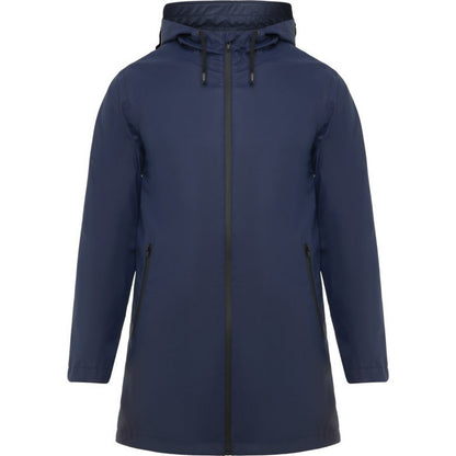 Navy Blue - Front - Roly Mens Sitka Waterproof Raincoat