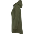 Dark Military Green - Lifestyle - Roly Womens-Ladies Sitka Waterproof Raincoat