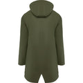 Dark Military Green - Back - Roly Womens-Ladies Sitka Waterproof Raincoat