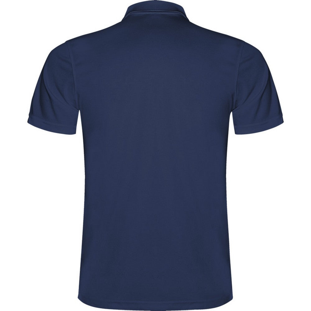 Navy Blue - Back - Roly Childrens-Kids Monzha Polo Shirt