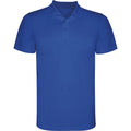 Royal Blue - Front - Roly Childrens-Kids Monzha Polo Shirt