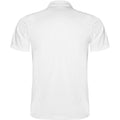 White - Back - Roly Childrens-Kids Monzha Polo Shirt