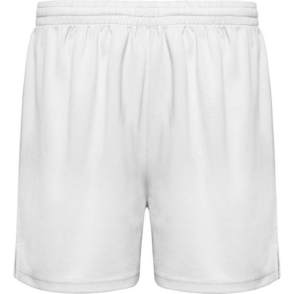White - Front - Roly Childrens-Kids Player Sports Shorts