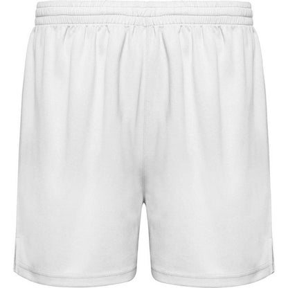 White - Front - Roly Childrens-Kids Player Sports Shorts