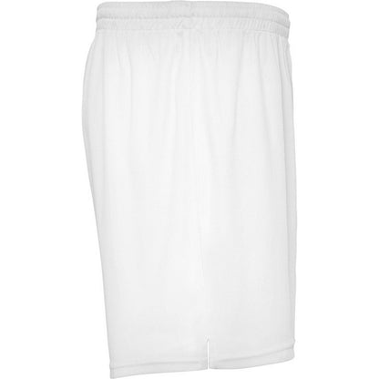 White - Side - Roly Childrens-Kids Player Sports Shorts
