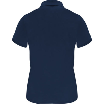 Navy Blue - Back - Roly Womens-Ladies Monzha Short-Sleeved Sports Polo Shirt