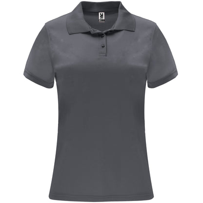 Lead - Front - Roly Womens-Ladies Monzha Short-Sleeved Sports Polo Shirt