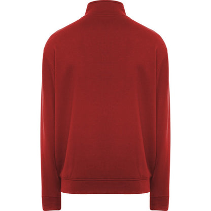 Red - Back - Roly Unisex Adult Ulan Full Zip Sweatshirt