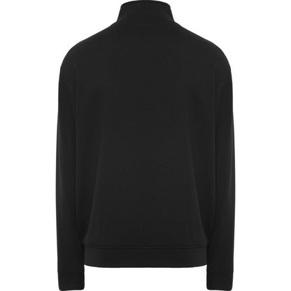 Solid Black - Back - Roly Unisex Adult Ulan Full Zip Sweatshirt