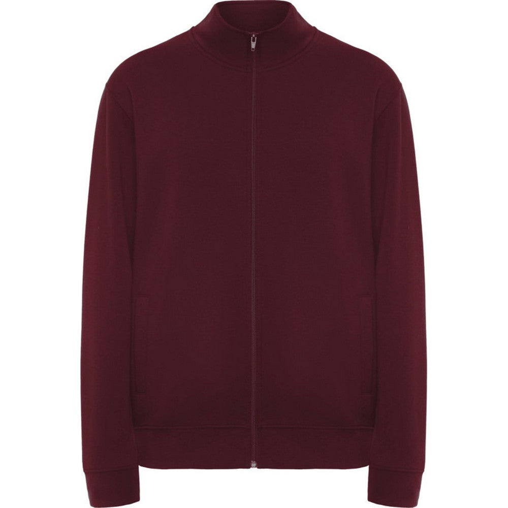 Garnet - Front - Roly Unisex Adult Ulan Full Zip Sweatshirt