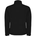 Solid Black - Back - Roly Unisex Adult Rudolph Soft Shell Jacket