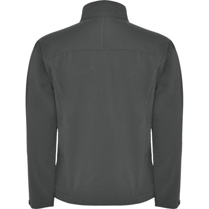 Dark Lead - Back - Roly Unisex Adult Rudolph Soft Shell Jacket