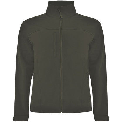 Dark Military Green - Front - Roly Unisex Adult Rudolph Soft Shell Jacket