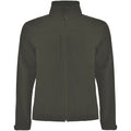 Dark Military Green - Front - Roly Unisex Adult Rudolph Soft Shell Jacket