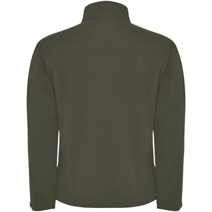 Dark Military Green - Back - Roly Unisex Adult Rudolph Soft Shell Jacket