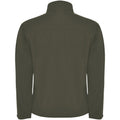 Dark Military Green - Back - Roly Unisex Adult Rudolph Soft Shell Jacket