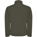 Dark Military Green - Back - Roly Unisex Adult Rudolph Soft Shell Jacket