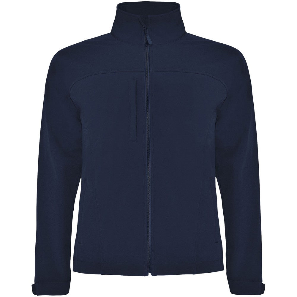 Navy Blue - Front - Roly Unisex Adult Rudolph Soft Shell Jacket
