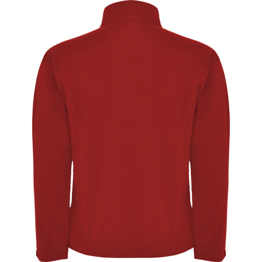 Red - Back - Roly Unisex Adult Rudolph Soft Shell Jacket