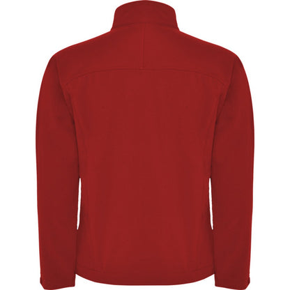 Red - Back - Roly Unisex Adult Rudolph Soft Shell Jacket