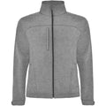 Black Heather - Front - Roly Unisex Adult Rudolph Soft Shell Jacket
