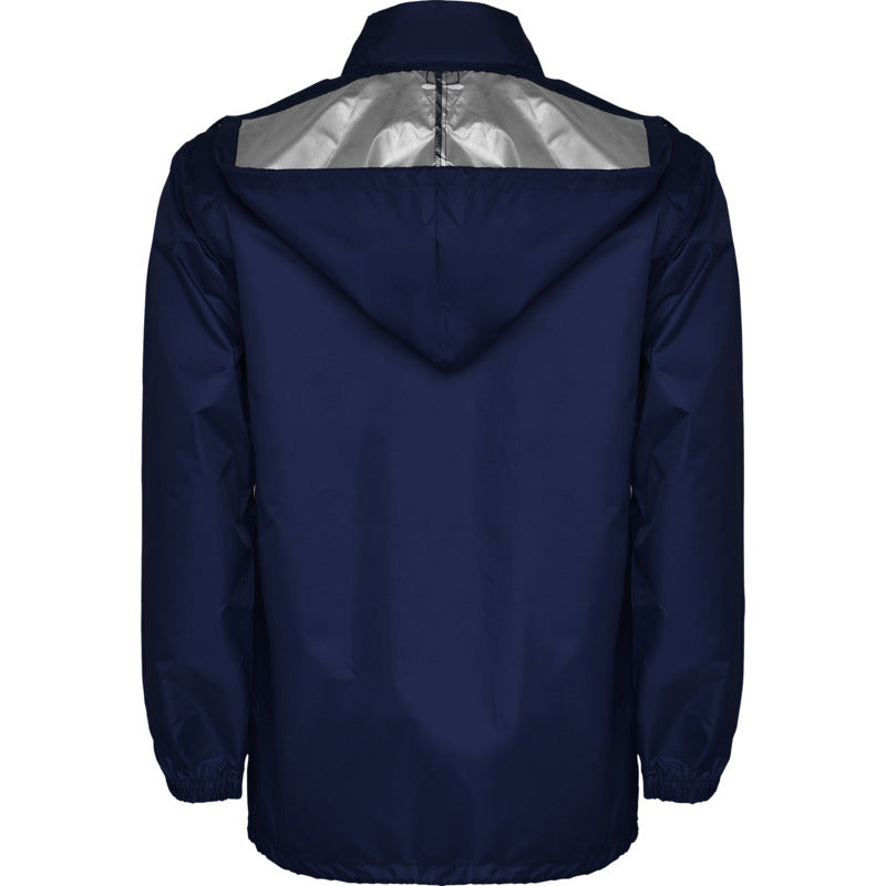 Navy Blue - Back - Roly Unisex Adult Escocia Lightweight Waterproof Jacket