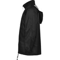 Solid Black - Lifestyle - Roly Unisex Adult Escocia Lightweight Waterproof Jacket