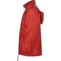 Red - Lifestyle - Roly Unisex Adult Escocia Lightweight Waterproof Jacket