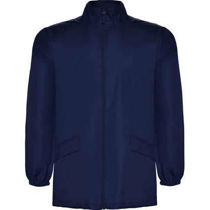 Navy Blue - Front - Roly Unisex Adult Escocia Lightweight Waterproof Jacket