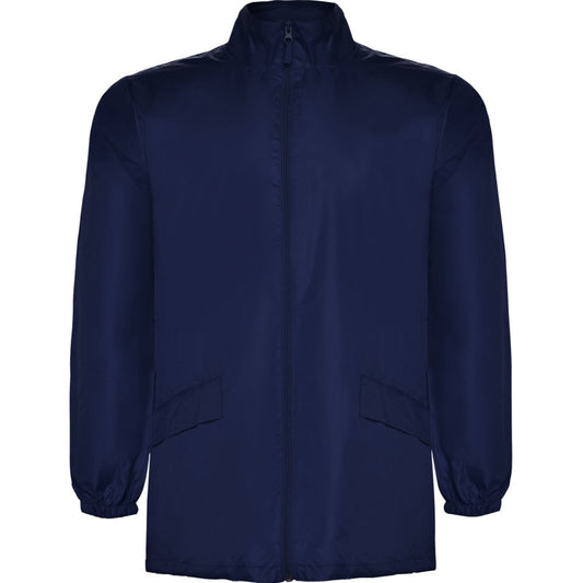 Navy Blue - Front - Roly Unisex Adult Escocia Lightweight Waterproof Jacket