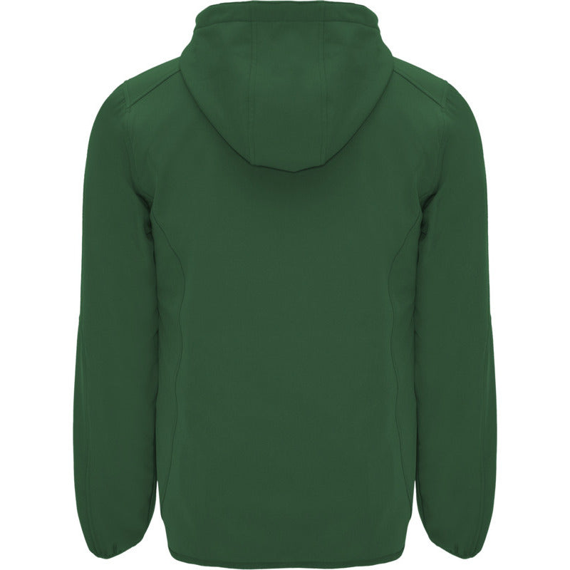 Bottle Green - Back - Roly Unisex Adult Siberia Soft Shell Jacket