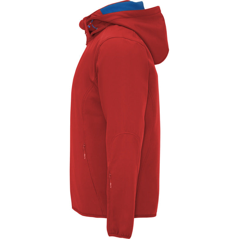 Red - Lifestyle - Roly Unisex Adult Siberia Soft Shell Jacket