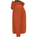 Vermillion Orange - Side - Roly Unisex Adult Siberia Soft Shell Jacket