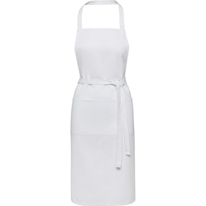 White - Front - Unisex Adult Shara Recycled Full Apron
