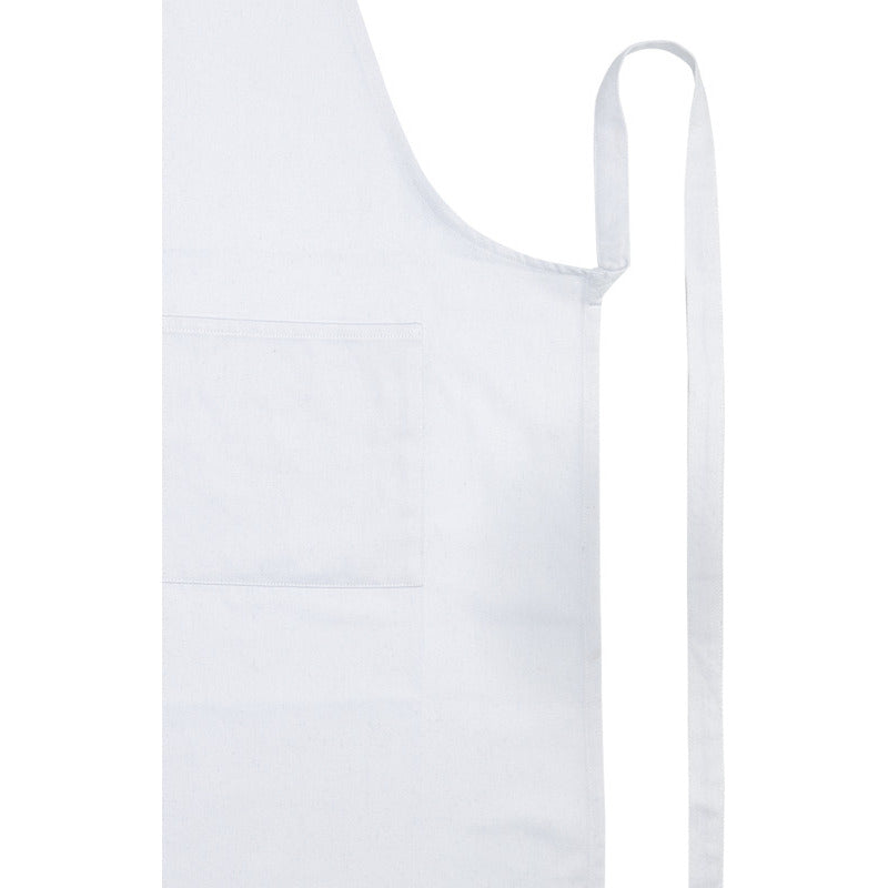 White - Side - Unisex Adult Shara Recycled Full Apron